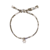 Liberty rope army green flowers Labradorite