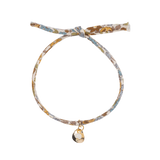 Liberty rope mixed flowers organic coin White Quartz