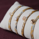 Liberty rope mustard flowers freshwater pearl