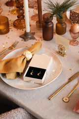 Vintage moon earrings