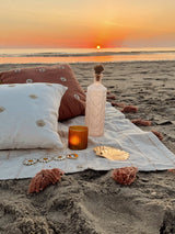 Decorative bottle frosted coral ♻︎