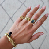 Good luck bracelet dark blue