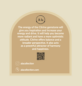 Citrien/November geboorte bloem oorbellen