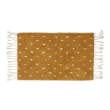 Bath mat dots mustard