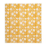 Bandana blockprint mustard