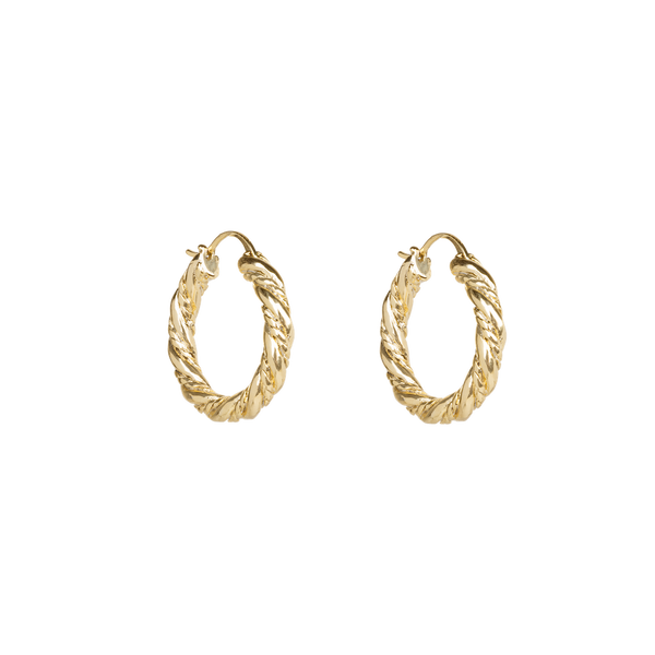 Rope earrings large