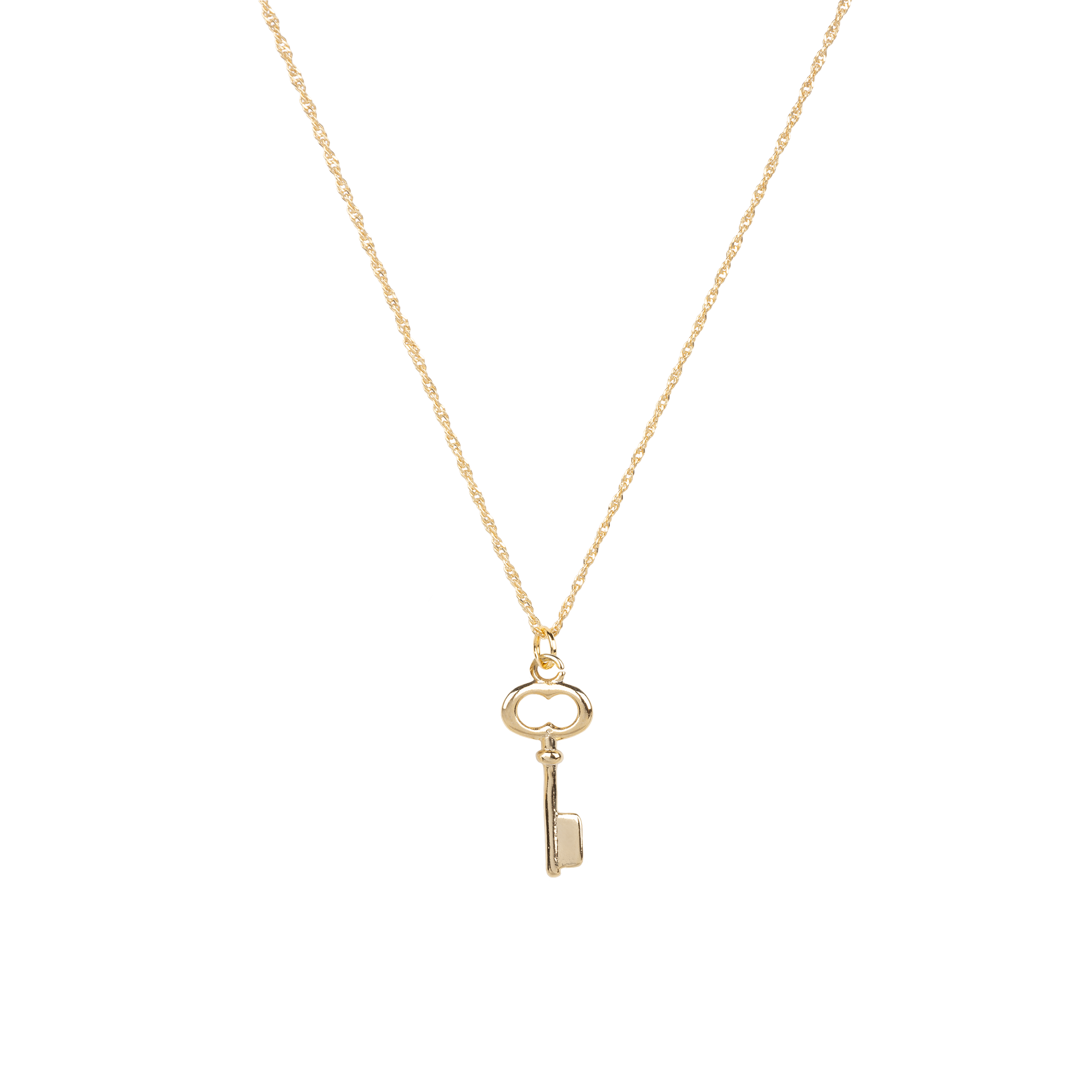 Vintage key necklace affordable, organic, 100 handmade, fair produced