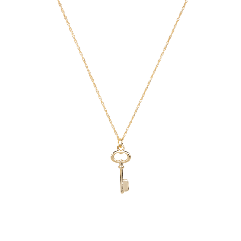 Vintage key necklace